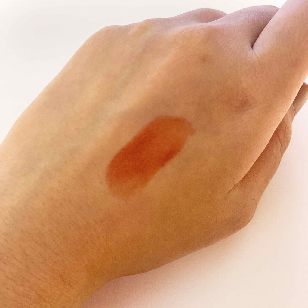 ラスティンググロスリップ/CEZANNE/口紅を使ったクチコミ（3枚目）