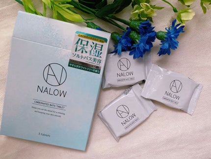 炭酸ソルト入浴料/NALOW/炭酸系入浴剤を使ったクチコミ(1枚目)