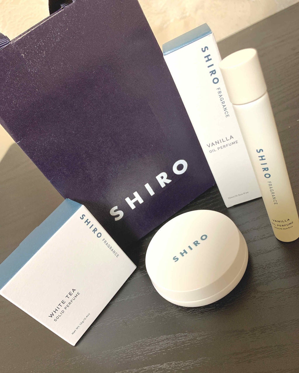 ホワイトティー 練り香水/SHIRO/練り香水を使ったクチコミ(1枚目)