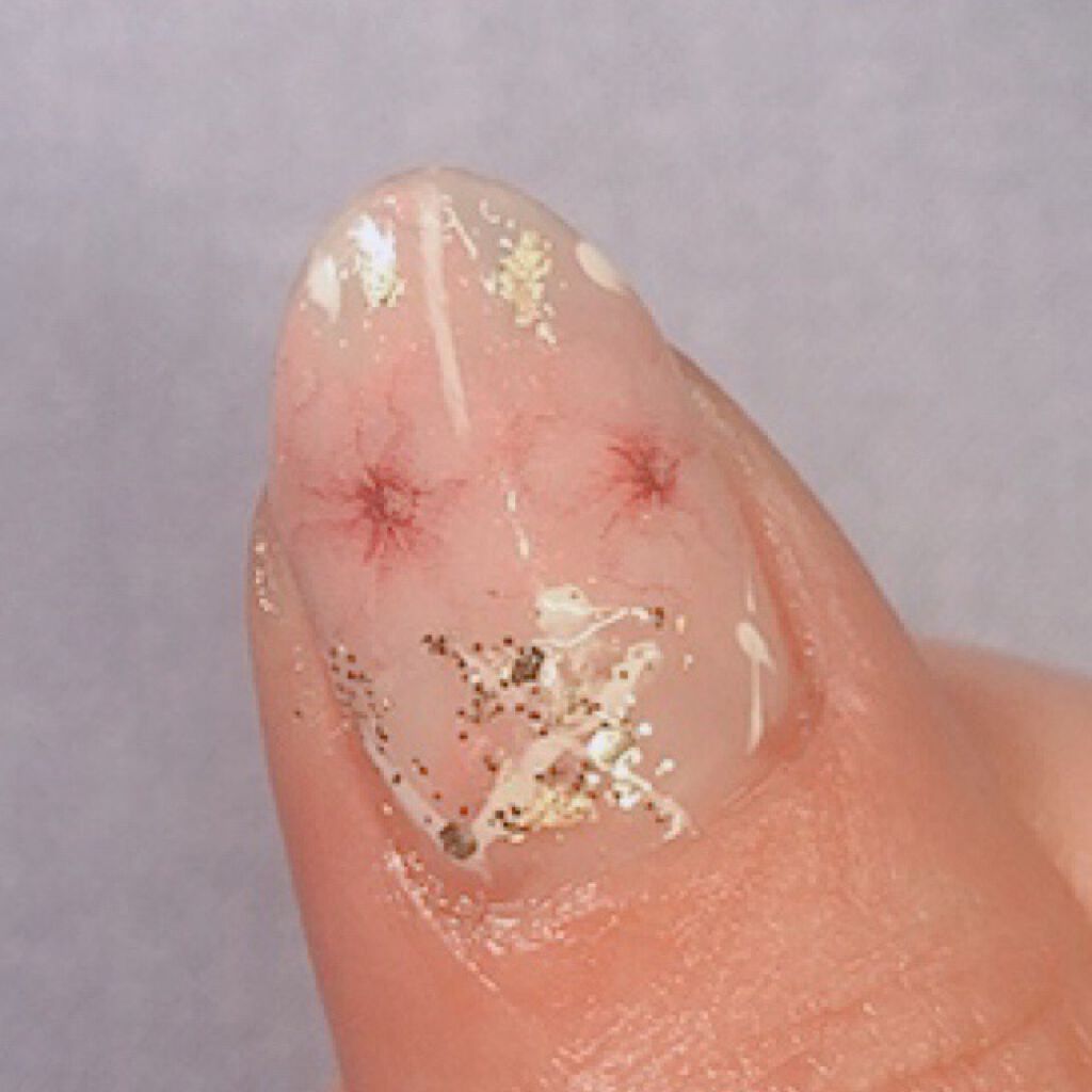 しずくネイルシール/キャンドゥ/ネイルシールを使ったクチコミ(2枚目)