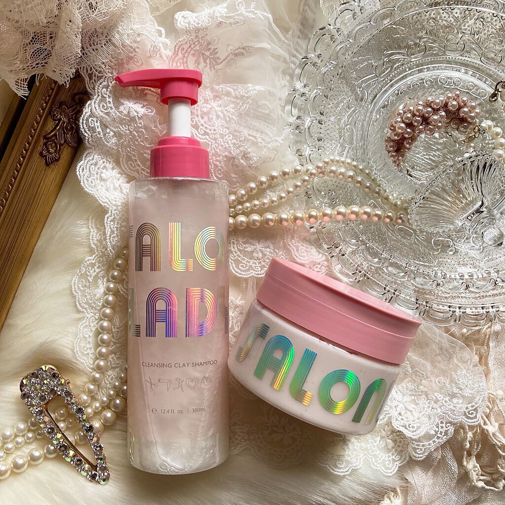 サロンレディ 密着ツヤぷるクレイヘアマスク トライアル(40g)/SALON LADY/ヘアマスク・ヘアパックを使ったクチコミ（1枚目）