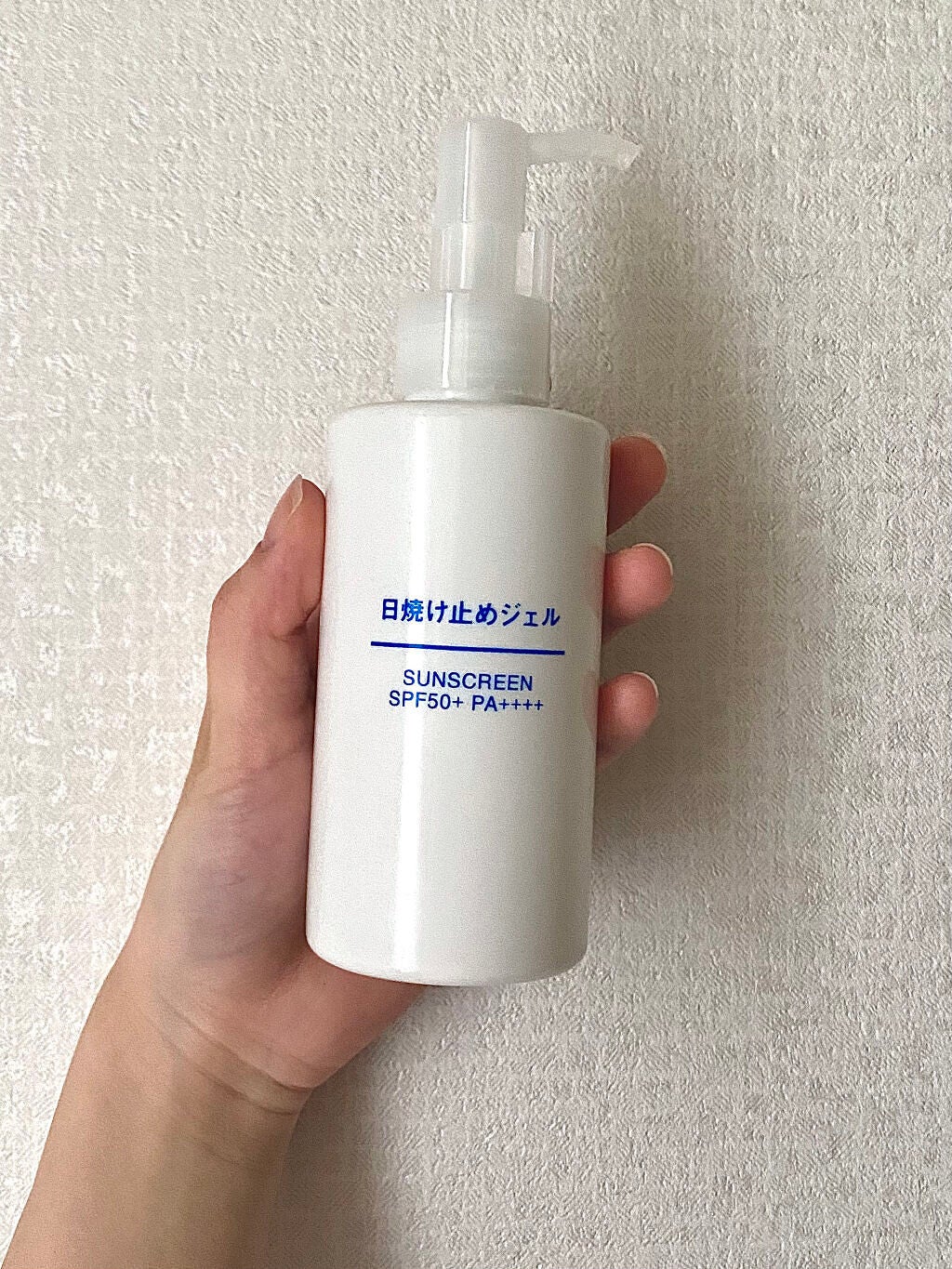 日焼け止めジェル SPF50+/無印良品/日焼け止めジェルを使ったクチコミ(1枚目)