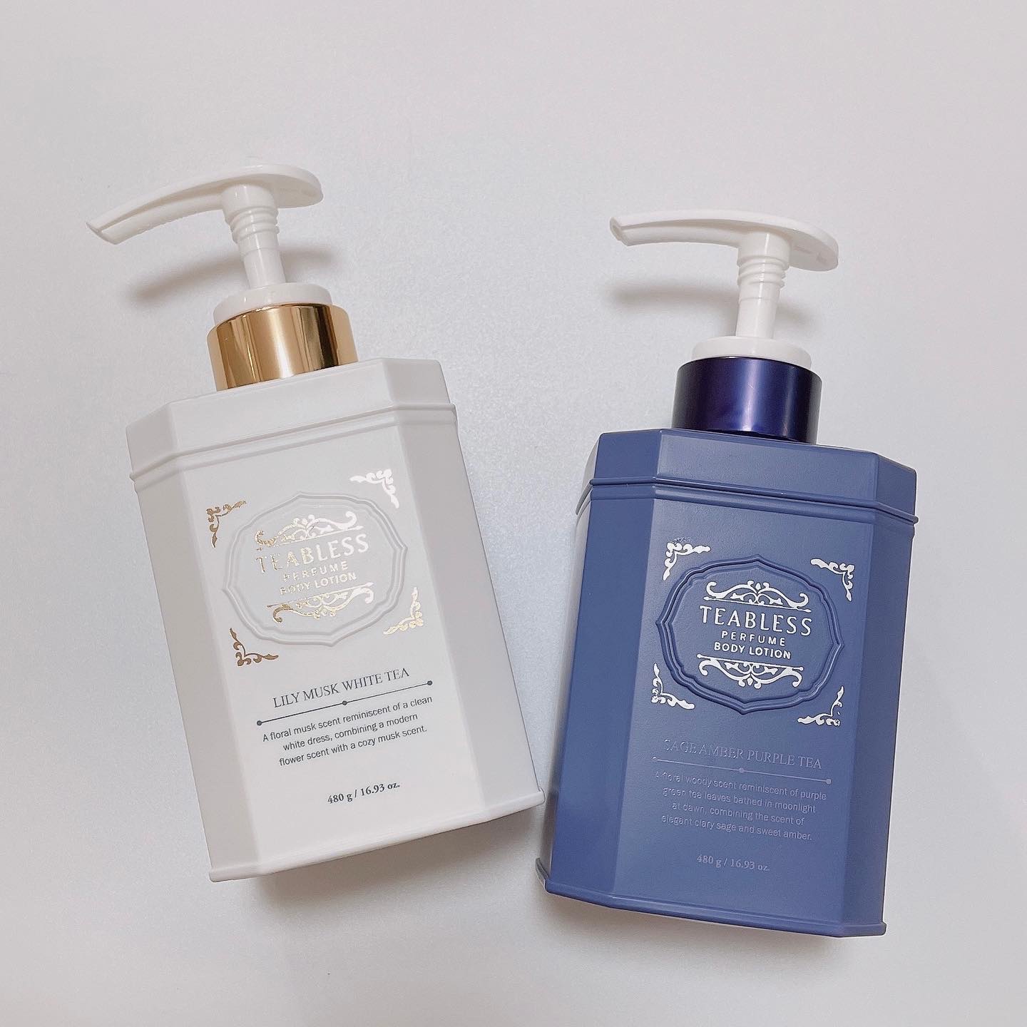 パフュームボディローション リリィムスクホワイトティー/TEABLESS/ボディローションを使ったクチコミ（1枚目）