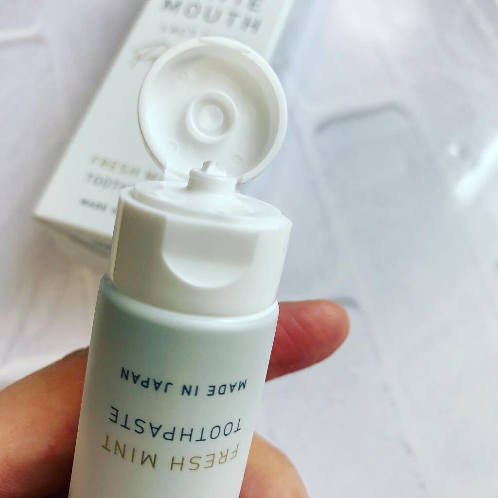 デンタルクレンジングペースト プレミアム＜フレッシュミント＞/ホワイトマウス/歯磨き粉を使ったクチコミ（2枚目）