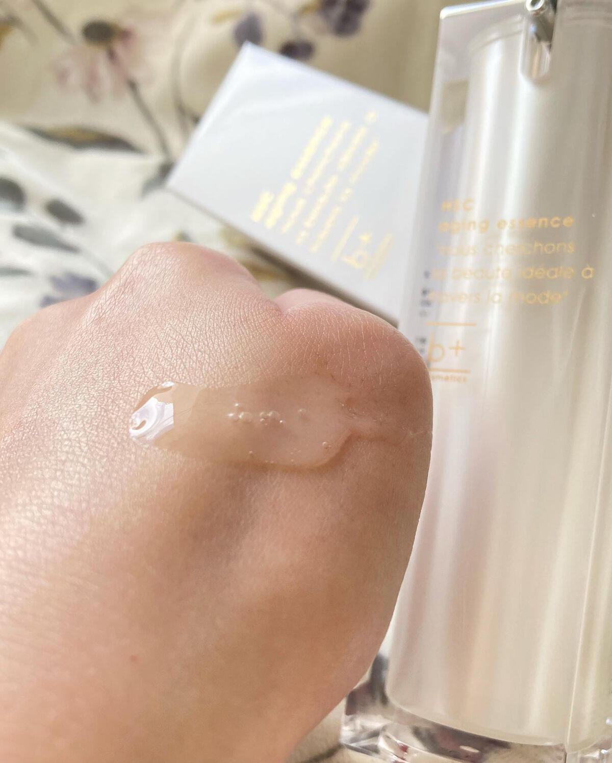 HSC エイジングエッセンス/b+ cosmetics/美容液を使ったクチコミ（2枚目）