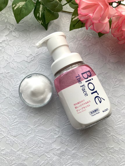 ビオレ ザフェイス 泡洗顔料 ディープモイスト/ビオレ/泡洗顔を使ったクチコミ(2枚目)