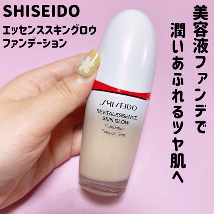 エッセンス スキングロウ ファンデーション/SHISEIDO/リキッドファンデーションを使ったクチコミ(1枚目)
