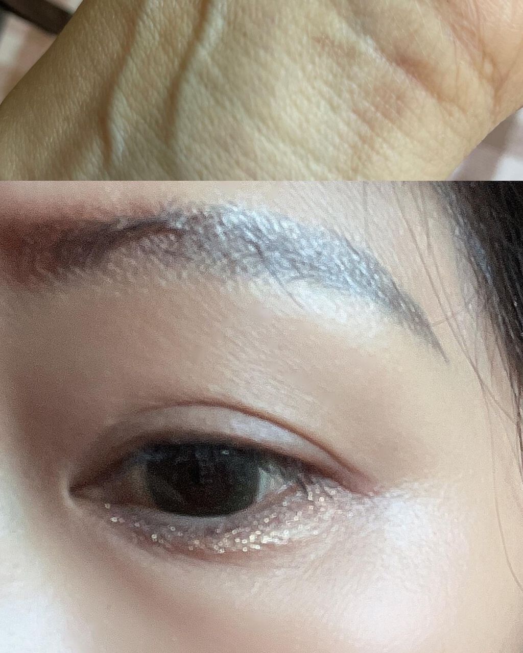 描くふたえアイライナー/CEZANNE/リキッドアイライナーを使ったクチコミ（3枚目）