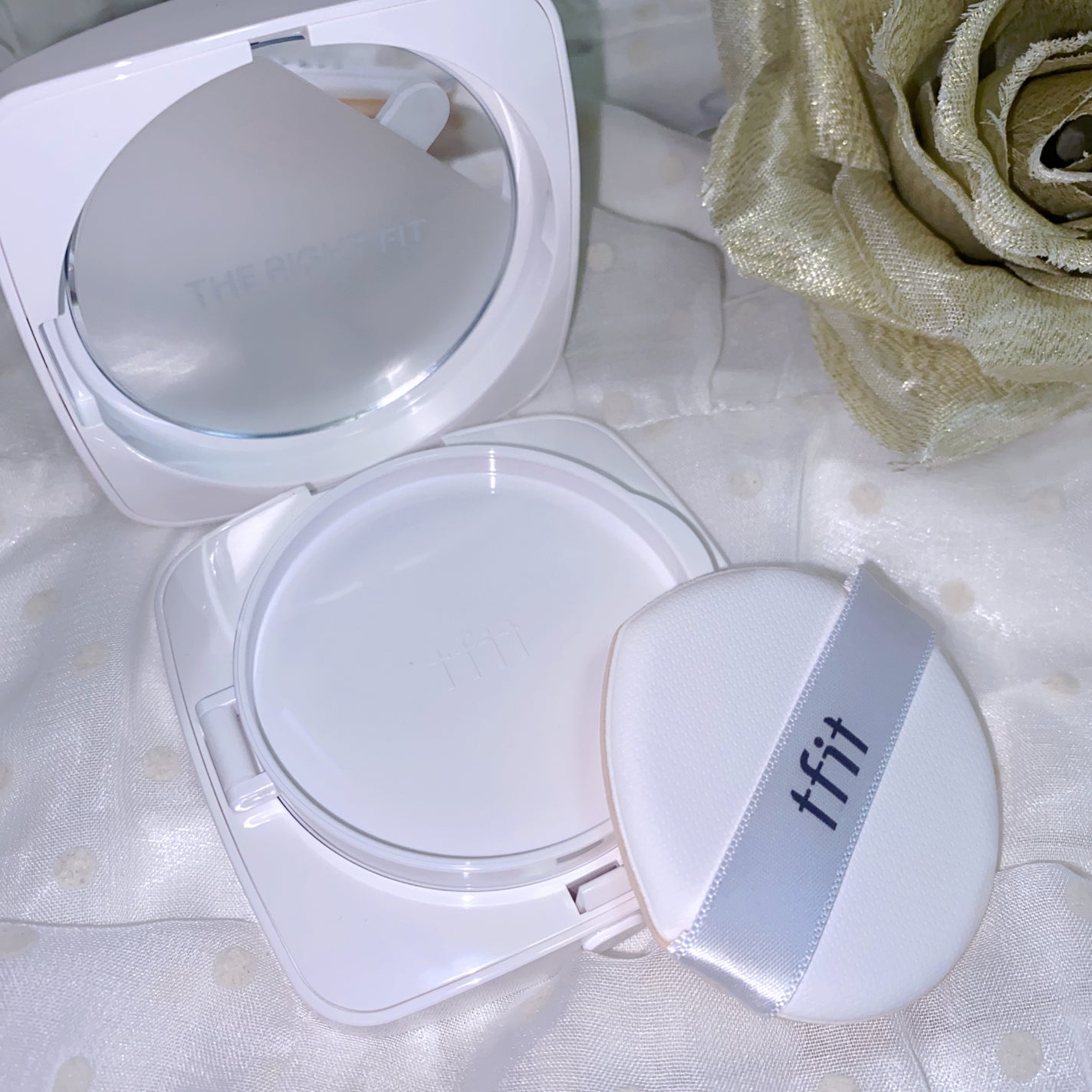 レイヤリングフィットカバークッションEX/TFIT/クッションファンデーションを使ったクチコミ(2枚目)