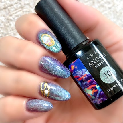 アニマルマグネットジェル/ネイル工房/ジェルネイルを使ったクチコミ(2枚目)