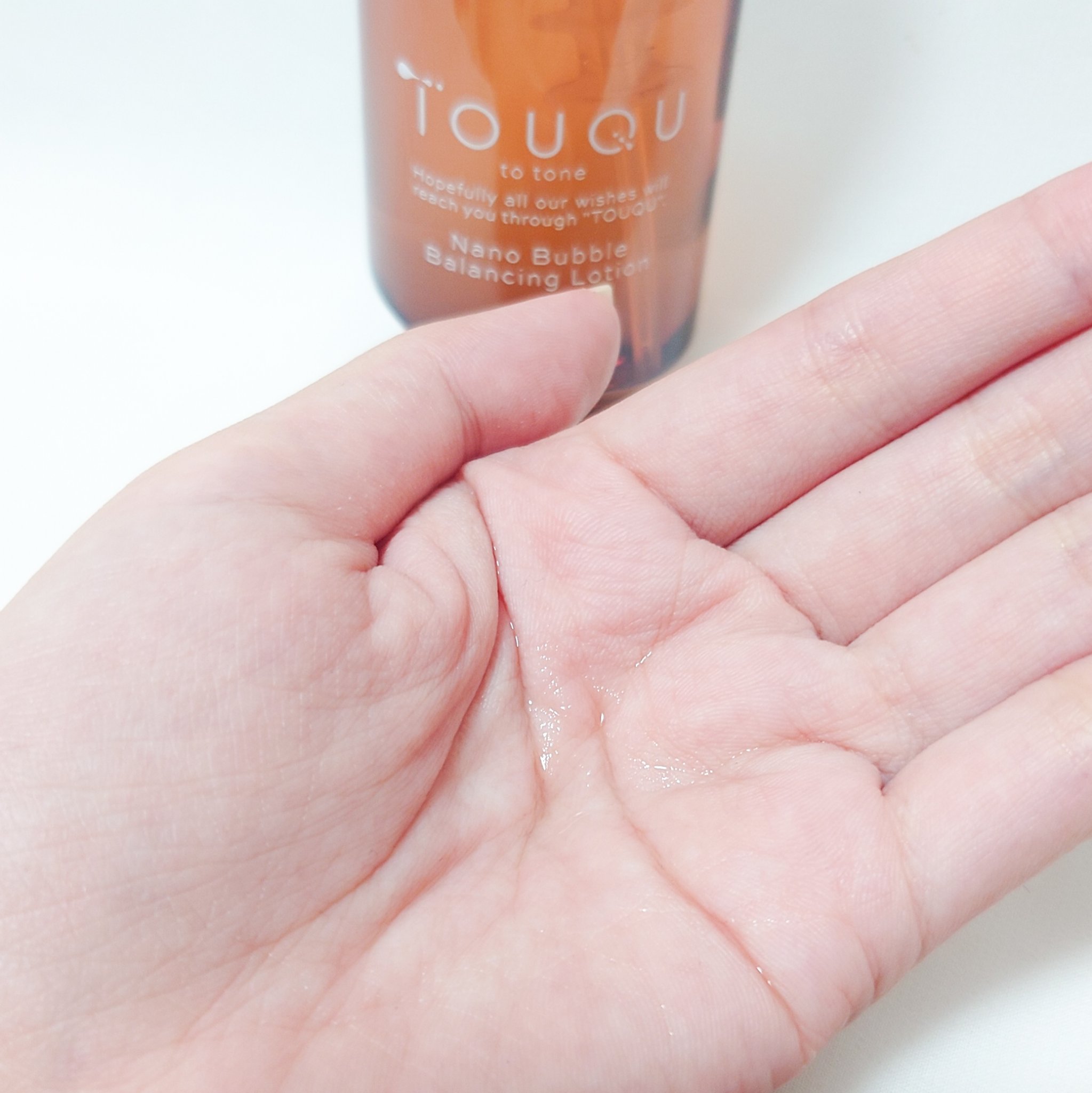 TOUQU to tone ナノバブル モイスチュアローション/TOUQU to tone/化粧水を使ったクチコミ（3枚目）