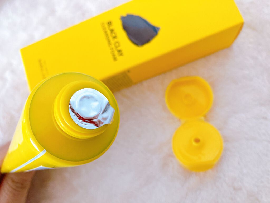 ブラッククレイクレンジングフォーム 100ml/BARULAB/洗顔フォームを使ったクチコミ（3枚目）