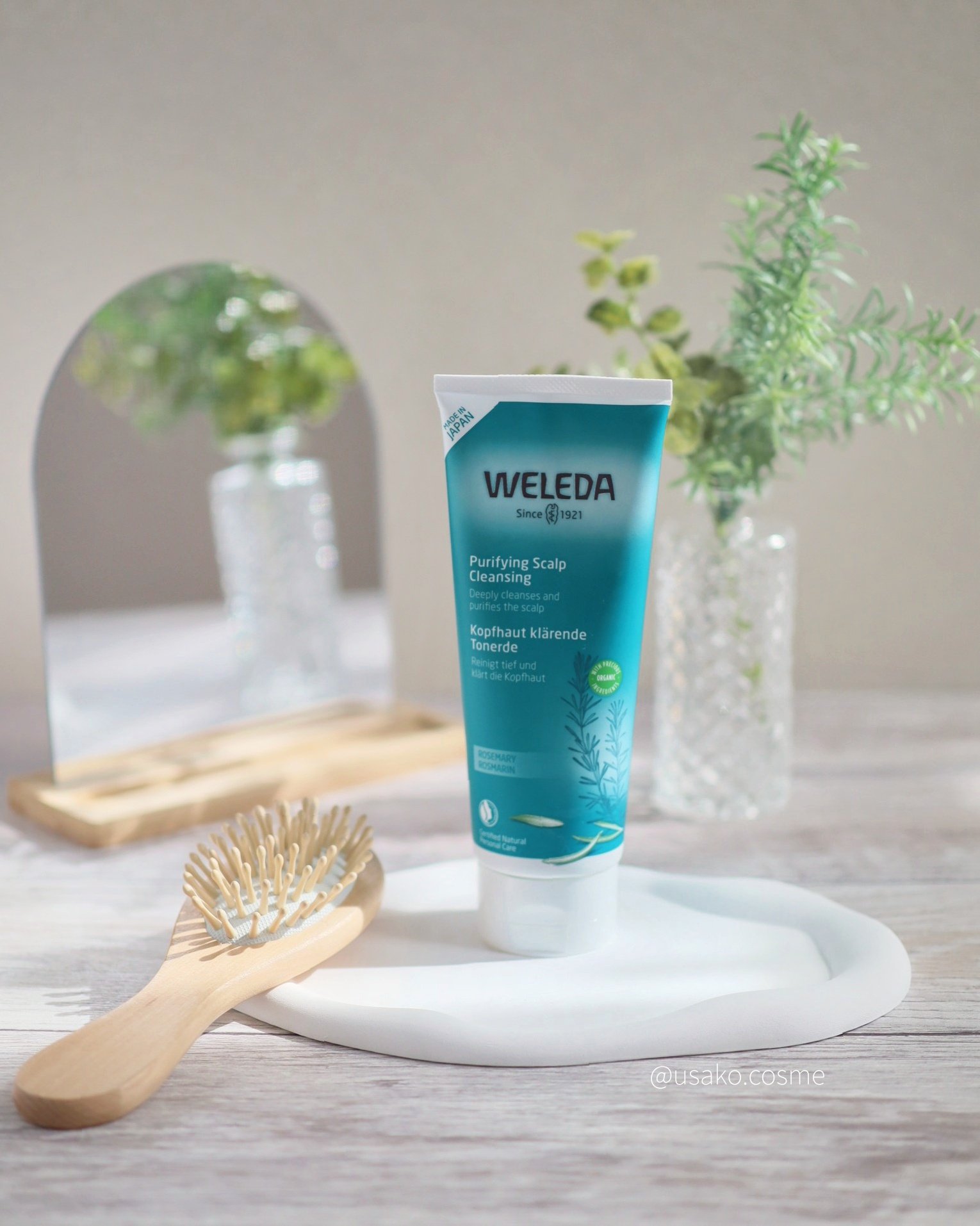 ローズマリー スカルプクレンジング/WELEDA/頭皮クレンジングを使ったクチコミ（1枚目）