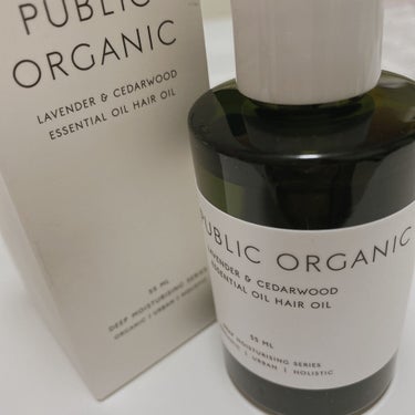 精油ヘアオイル スーパーリラックス カーミング/THE PUBLIC ORGANIC/ヘアオイルを使ったクチコミ（1枚目）