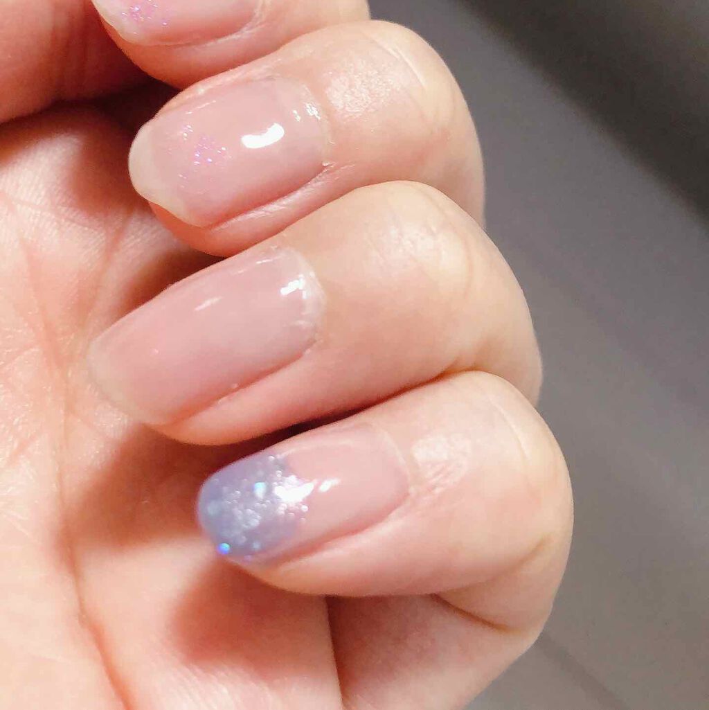 ミリオンシャイン トップコート/D-UP/ネイルトップコートを使ったクチコミ(4枚目)