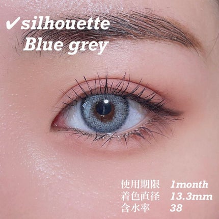 シルエットマンスリー/LensVery/1ヶ月(1MONTH)カラコンを使ったクチコミ(2枚目)