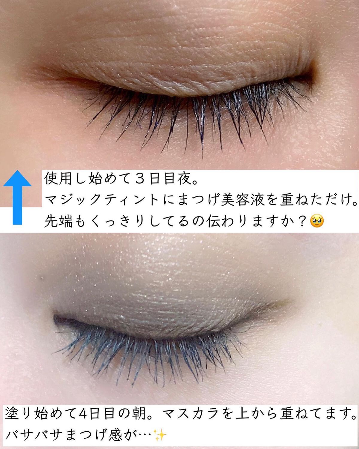 マジックティント/MAJOLICA MAJORCA/マスカラを使ったクチコミ(3枚目)