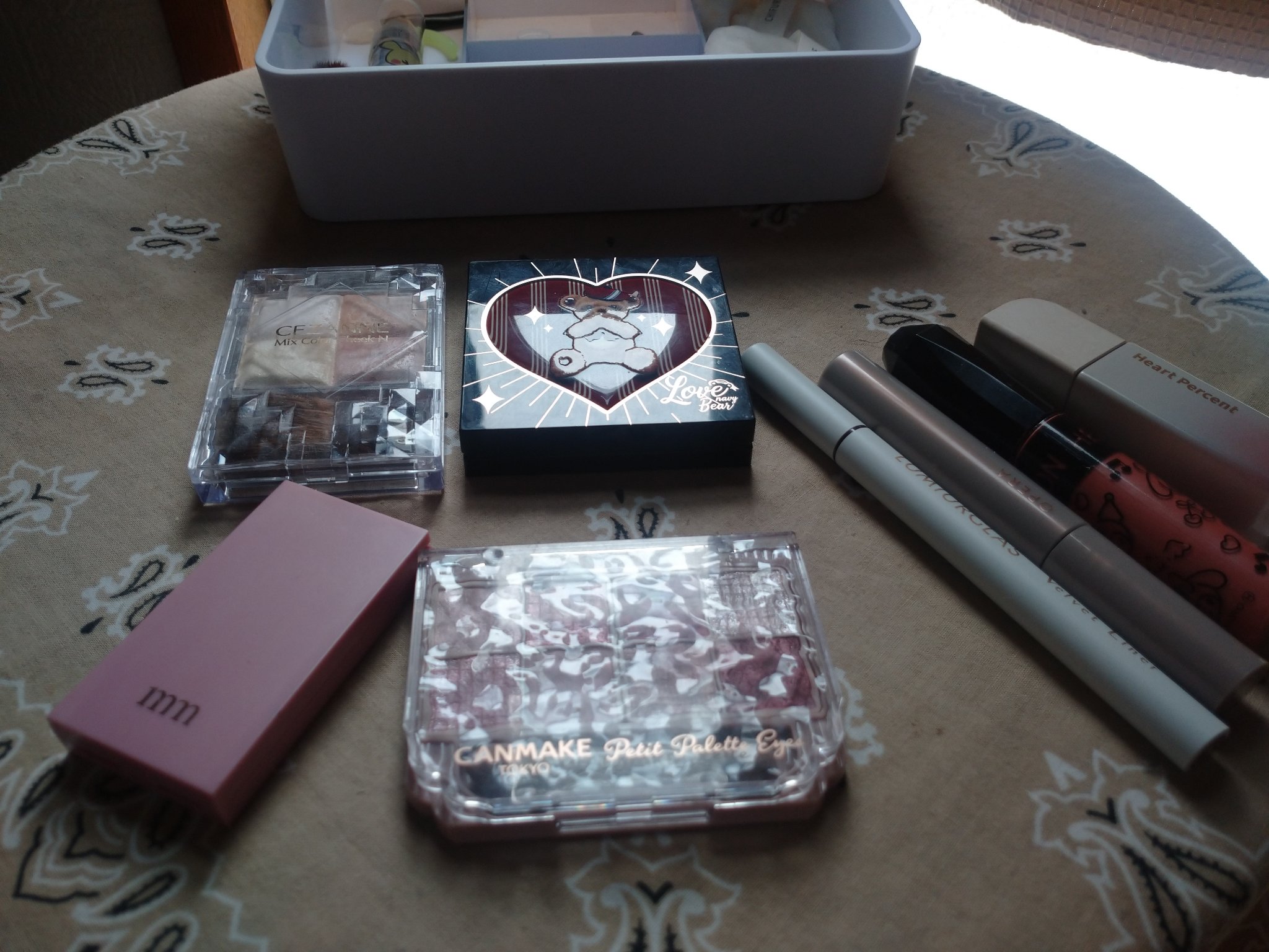 プティパレットアイズ/キャンメイク/パウダーアイシャドウを使ったクチコミ（2枚目）