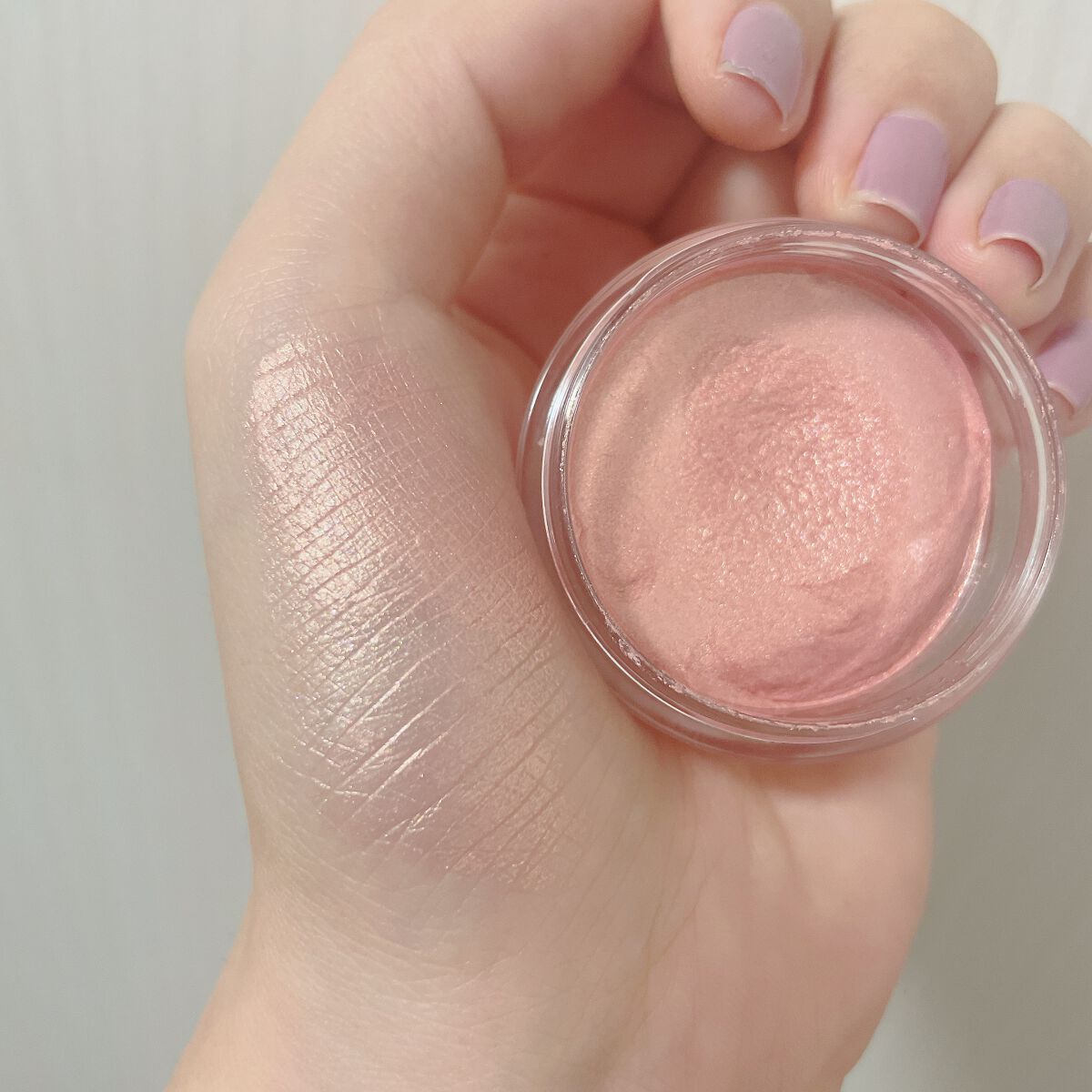 美容液ケアアイシャドウ 02 シルキーピンク/Borica/ジェル・クリームアイシャドウを使ったクチコミ（2枚目）