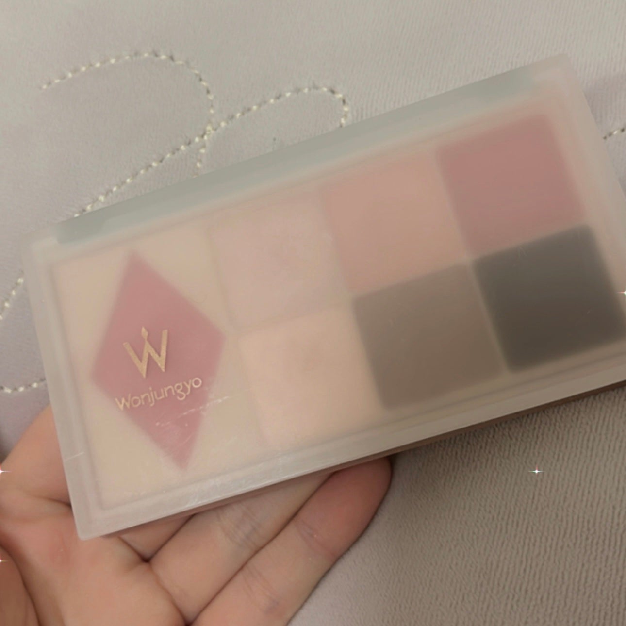 ウォンジョンヨ W デイリームードアップパレット /Wonjungyo/アイシャドウパレットを使ったクチコミ(2枚目)