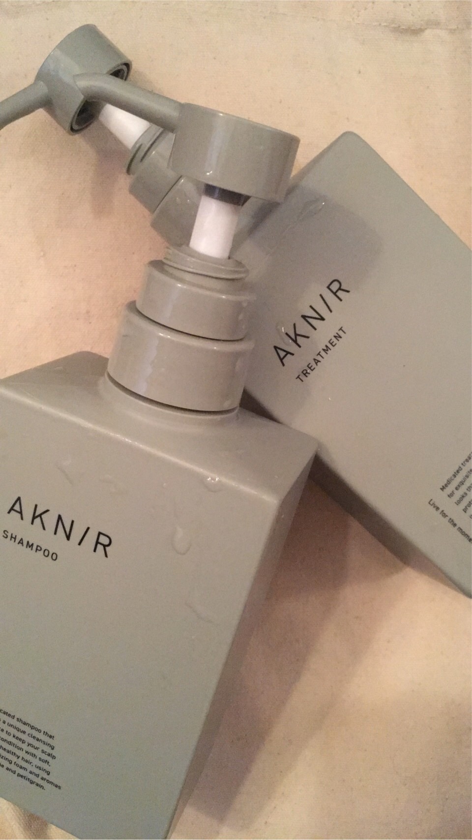 薬用ヘアシャンプー＆トリートメント/AKNIR/市販シャンプーを使ったクチコミ（1枚目）