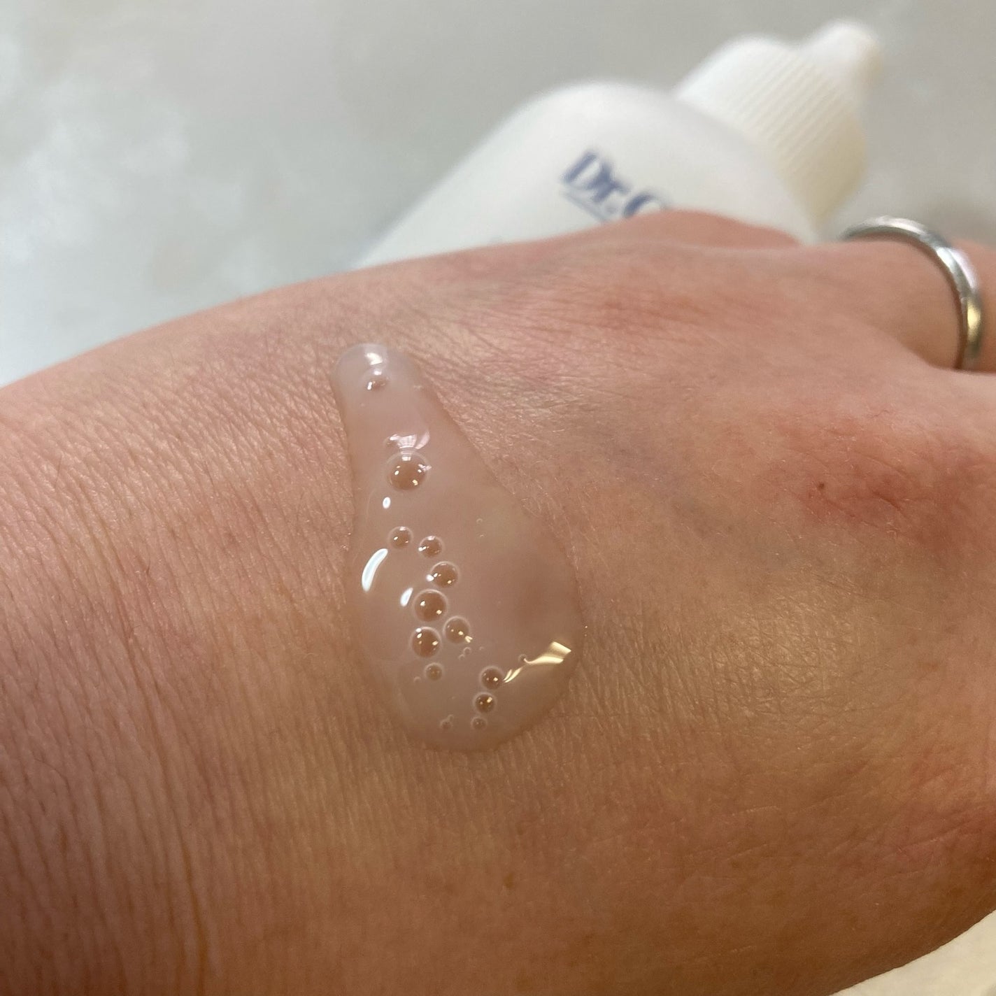 ザモイスチャーバリアDリキッドトナー/Dr.G/化粧水を使ったクチコミ(3枚目)