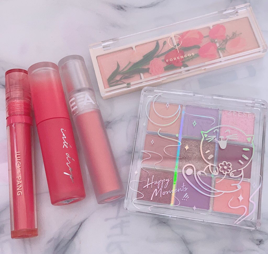 ソフトクリームチーク/AMUSE/リキッドチークを使ったクチコミ（2枚目）