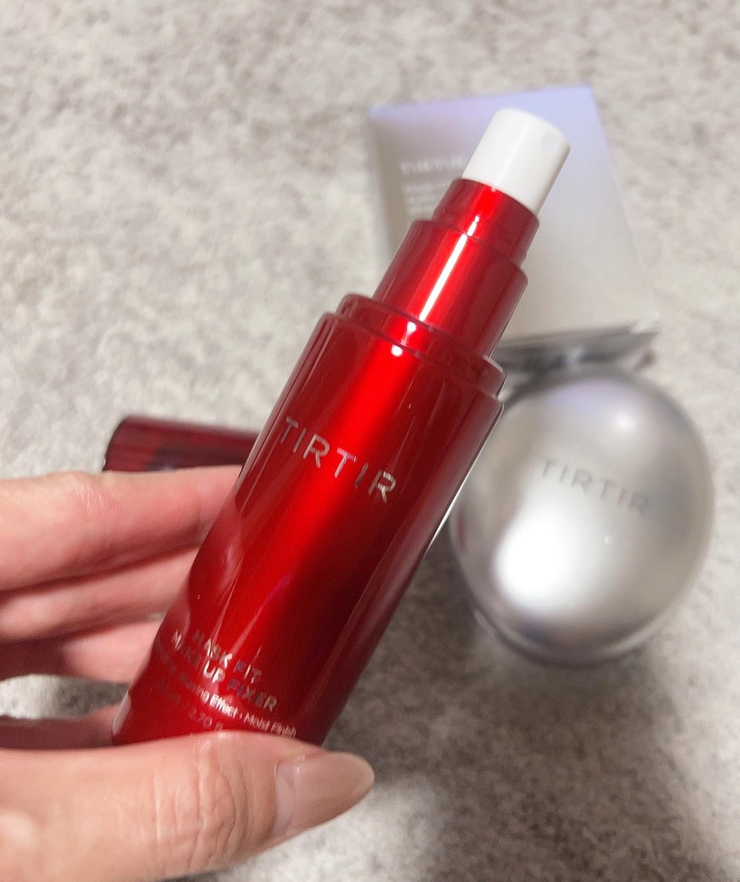 マスクフィットオーラクッション/TIRTIR(ティルティル)/クッションファンデーションを使ったクチコミ（2枚目）