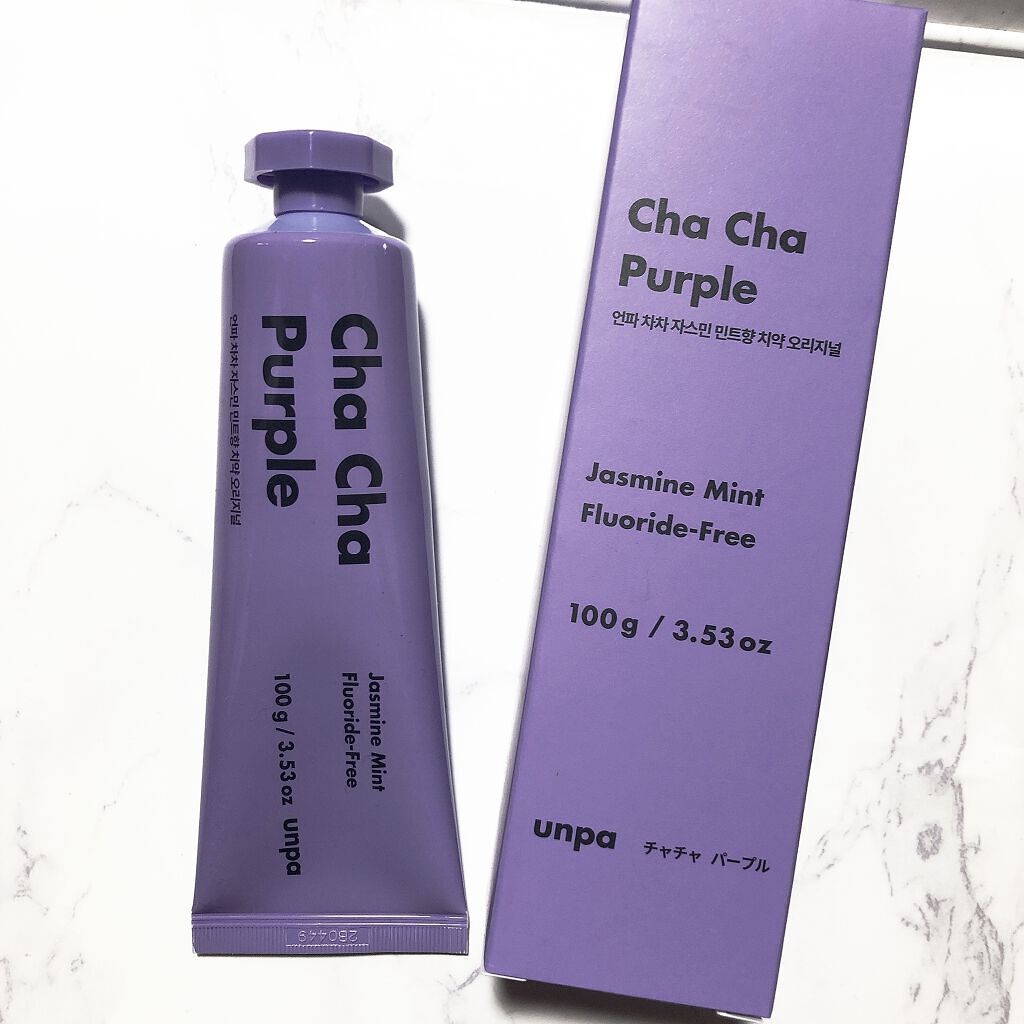 Cha Cha Charcoal Jasmin Mint Toothpaste/chacha/歯磨き粉を使ったクチコミ（3枚目）