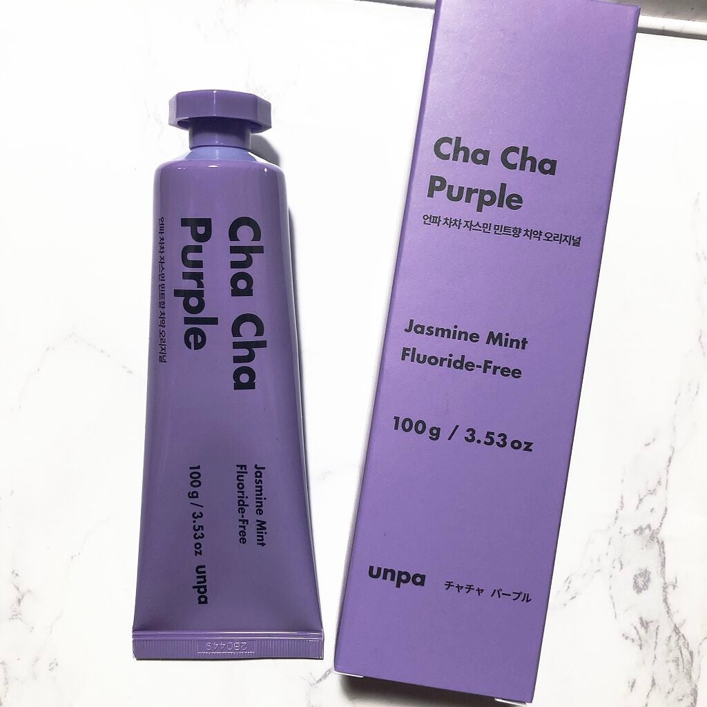 Cha Cha Charcoal Jasmin Mint Toothpaste/chacha/歯磨き粉を使ったクチコミ(3枚目)