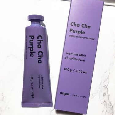 Cha Cha Charcoal Jasmin Mint Toothpaste/unpa/歯磨き粉を使ったクチコミ（3枚目）