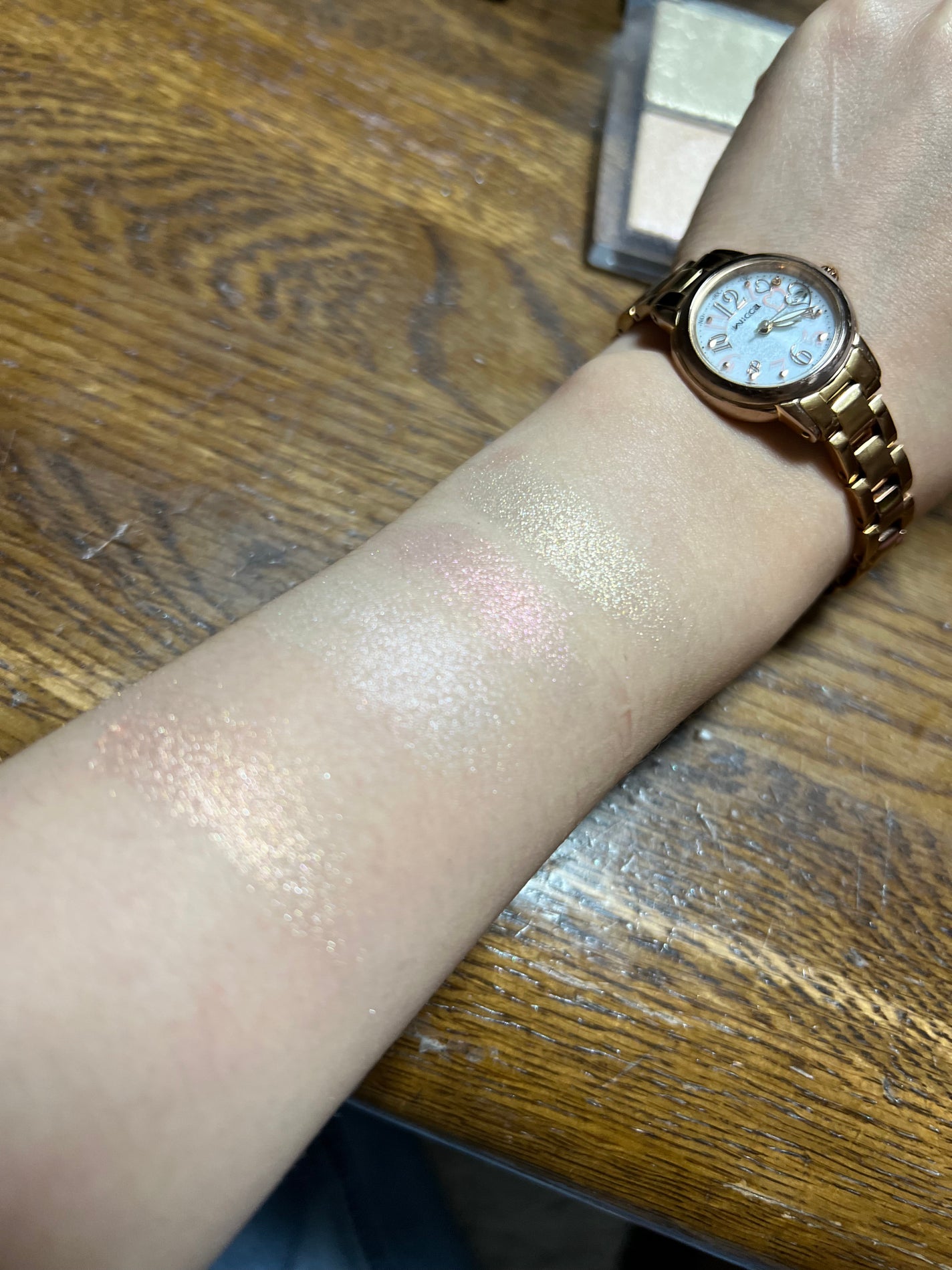 ディオール バックステージ フェイス グロウ パレット/Dior/ハイライトを使ったクチコミ(3枚目)