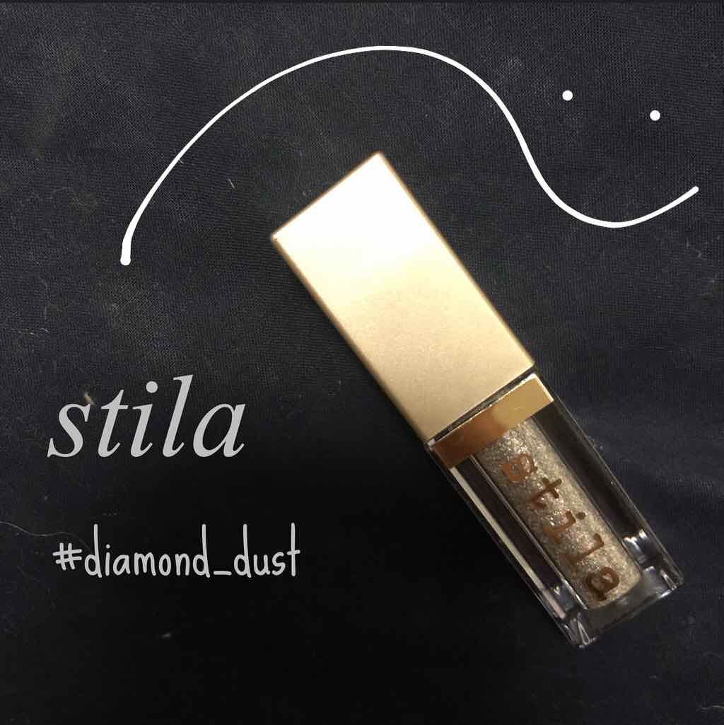 グリッター&グロウ リキッドアイシャドウ/stila/グリッターを使ったクチコミ（1枚目）