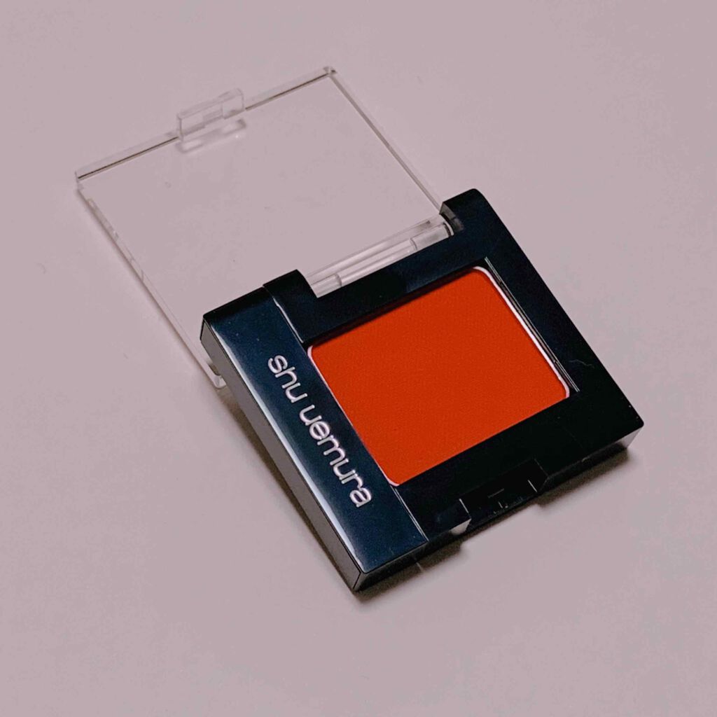 （旧）プレスド アイシャドー (レフィル) M red 163/shu uemura/単色アイシャドウを使ったクチコミ（1枚目）