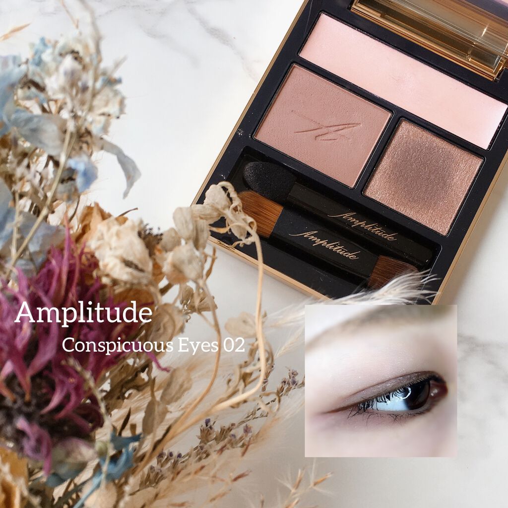 コンスピキュアス アイズ/Amplitude/アイシャドウパレットを使ったクチコミ（1枚目）