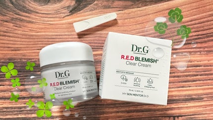 レッドブレミッシュ クリアスージングクリーム/Dr.G/フェイスクリームを使ったクチコミ(1枚目)