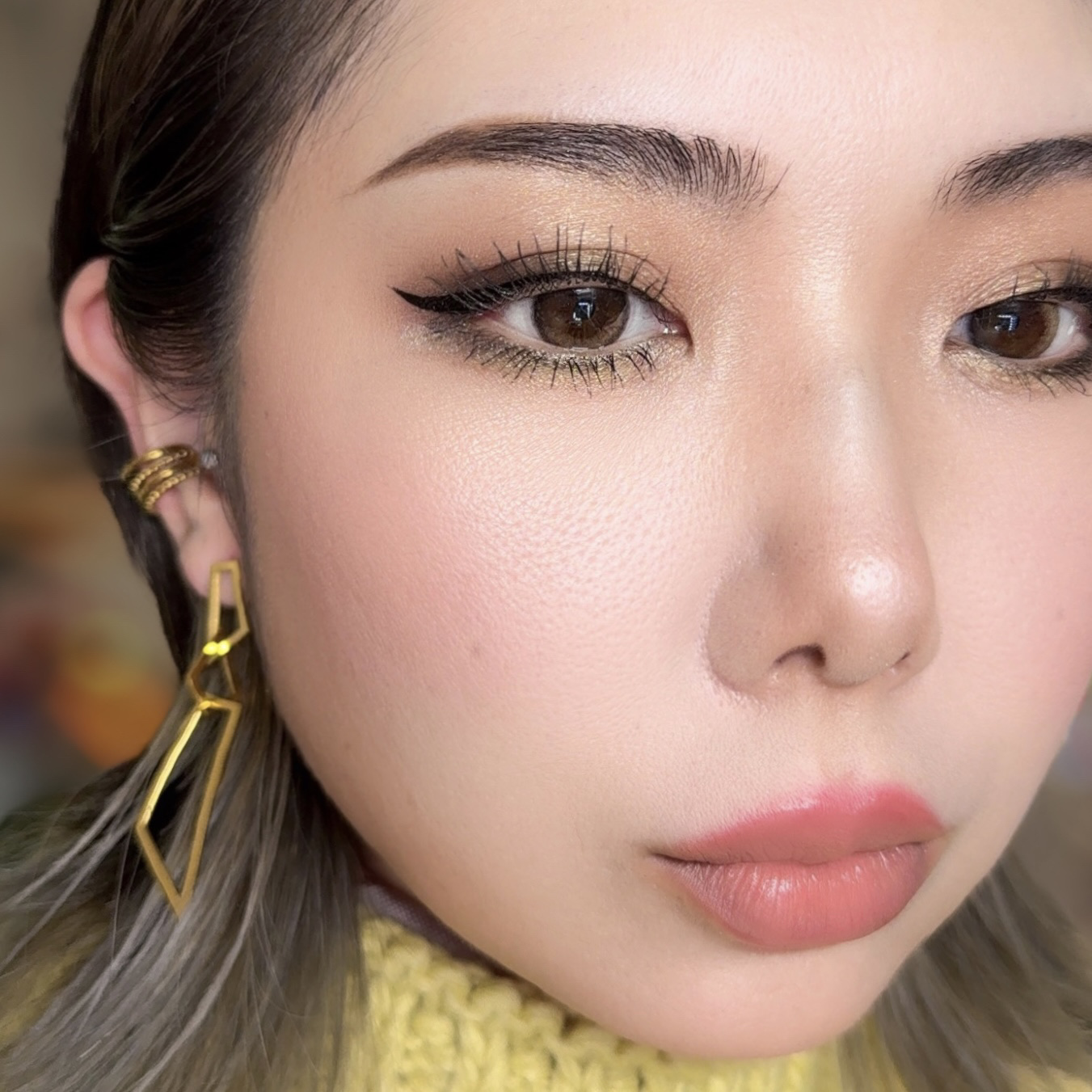 マキシマル スリーク サテン リップスティック ピーチストック/M・A・C/口紅を使ったクチコミ（3枚目）