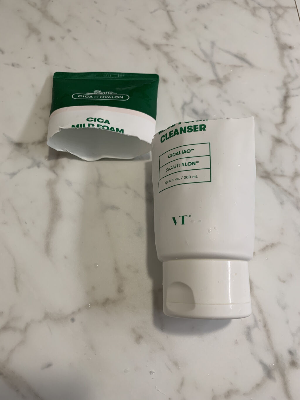 CICA マイルドフォームクレンザー/VT/洗顔フォームを使ったクチコミ（1枚目）