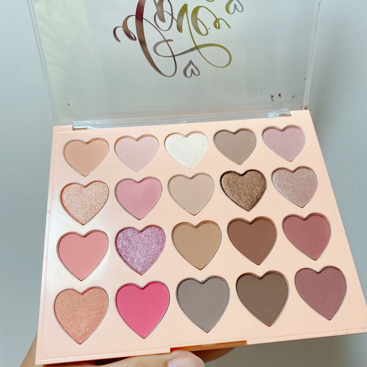 ラブミー シャドウパレット ラブデイズ/the SAEM/アイシャドウパレットを使ったクチコミ(2枚目)