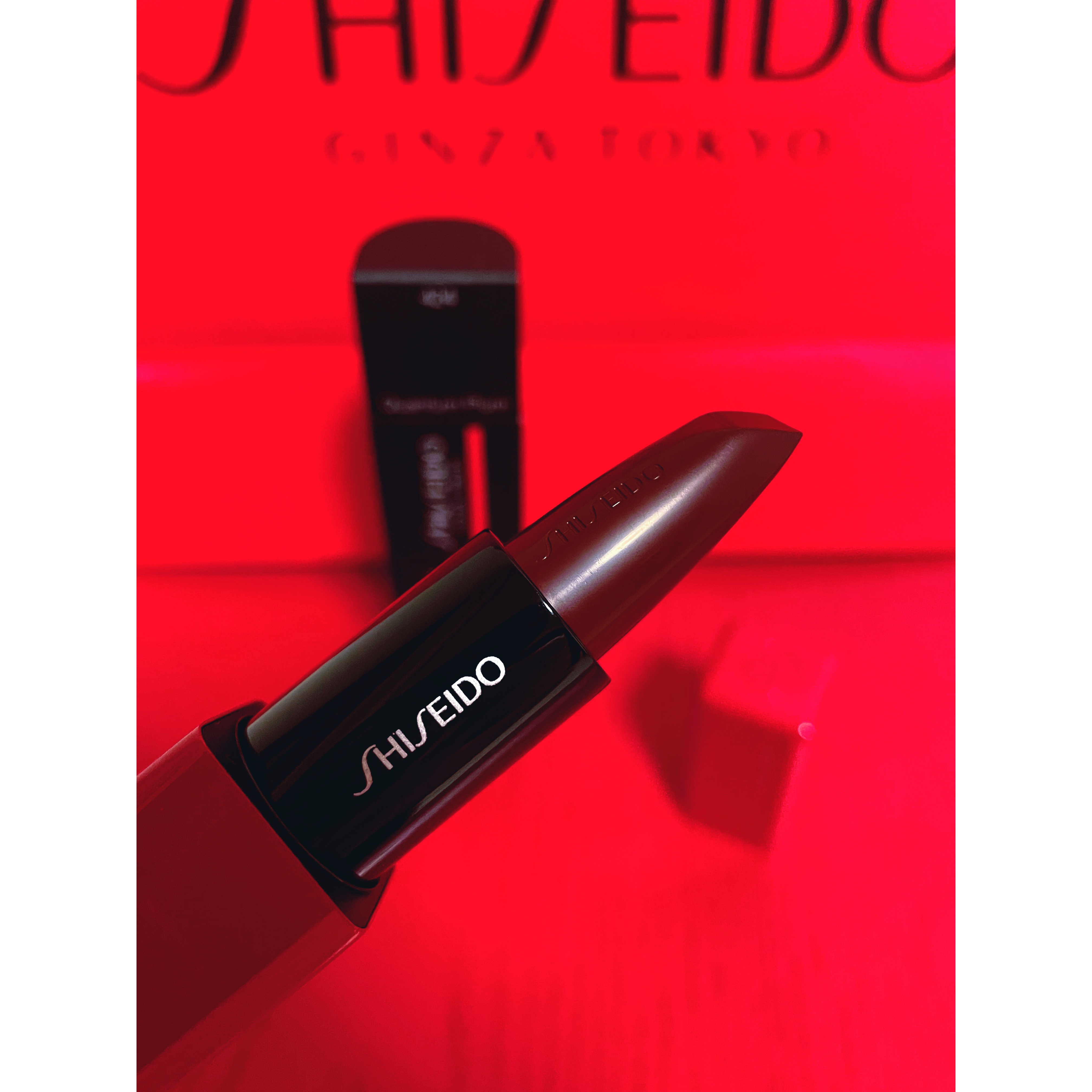 テクノサテン ジェル リップスティック 424	Quantum Plum/SHISEIDO/口紅を使ったクチコミ（1枚目）