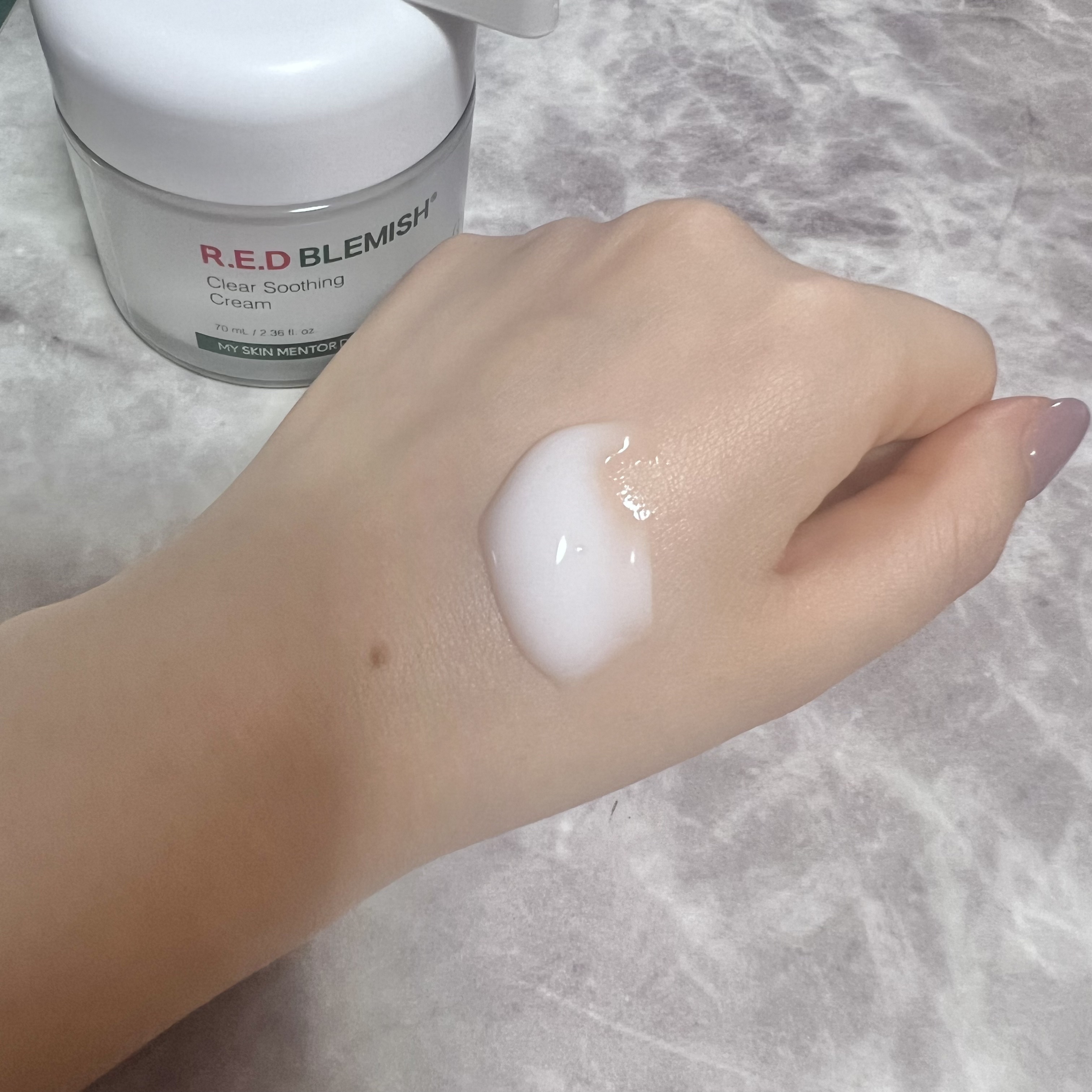 レッドブレミッシュ クリアスージングクリーム/Dr.G/フェイスクリームを使ったクチコミ（2枚目）