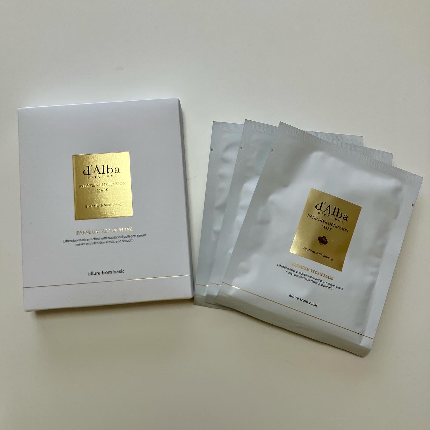 ホワイトトリュフナリシングトリートメントマスク/ダルバ/シートマスク・パックを使ったクチコミ（3枚目）