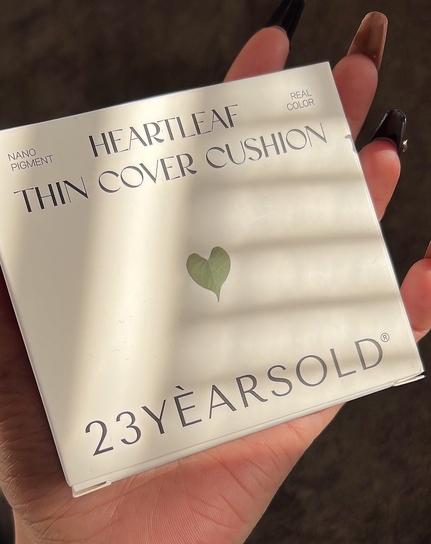 ハートリーフシーンカバークッション/23years old/クッションファンデーションを使ったクチコミ(10枚目)