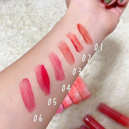 インク ムード グロイ ティント/PERIPERA/リップティントを使ったクチコミ(2枚目)