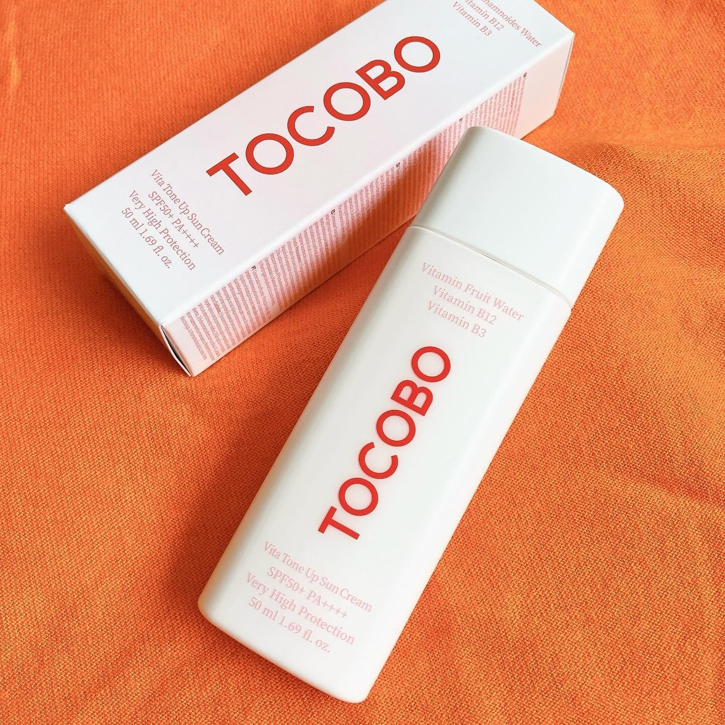 ビタトーンアップサンクリーム/TOCOBO/日焼け止めクリームを使ったクチコミ(1枚目)