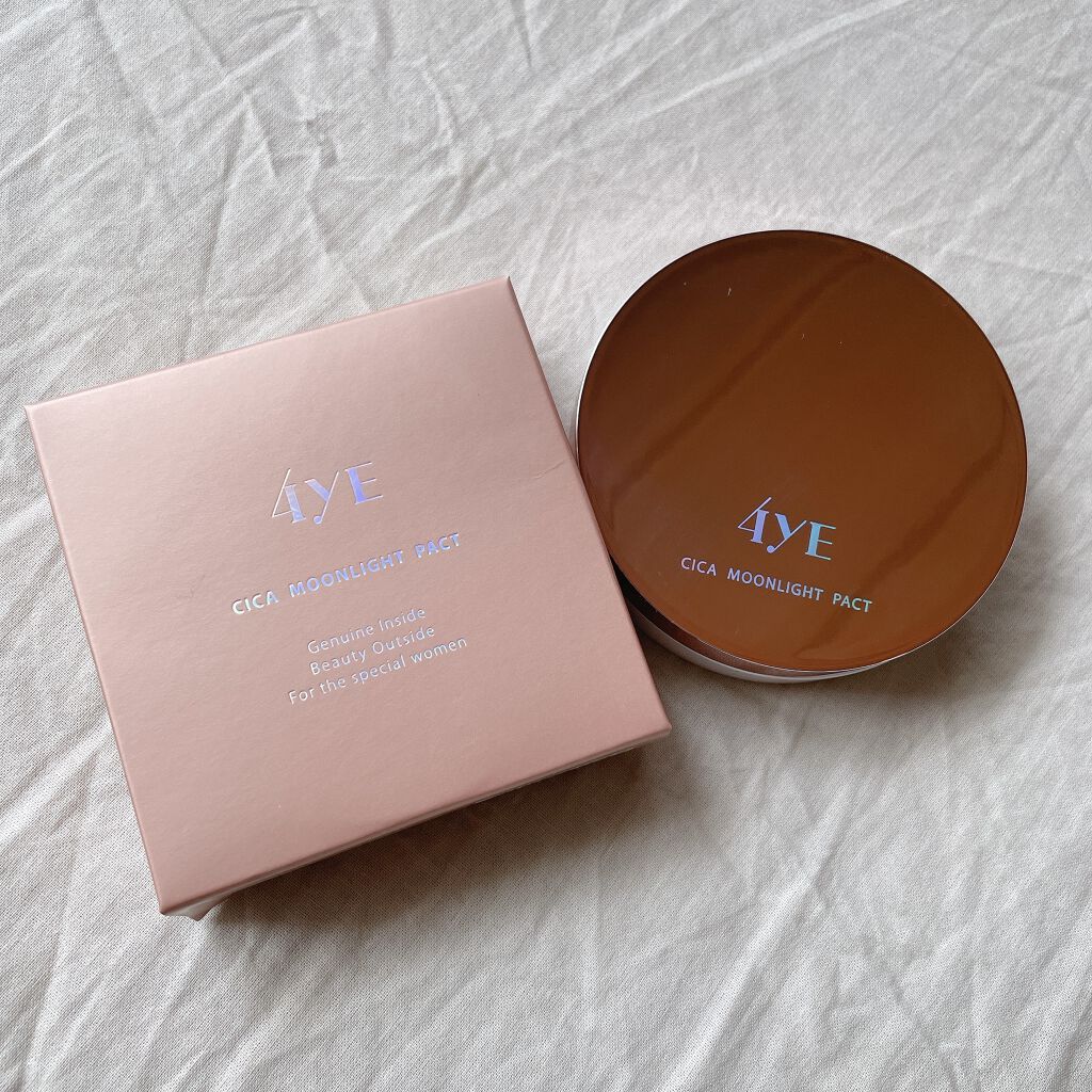 シカムーンライトパクト/4YE/クッションファンデーションを使ったクチコミ（1枚目）