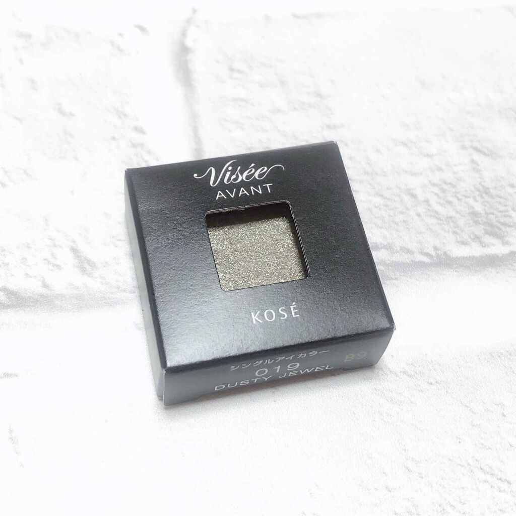 ヴィセ アヴァン シングルアイカラー 019 DUSTY JEWEL/Visée/単色アイシャドウを使ったクチコミ（2枚目）