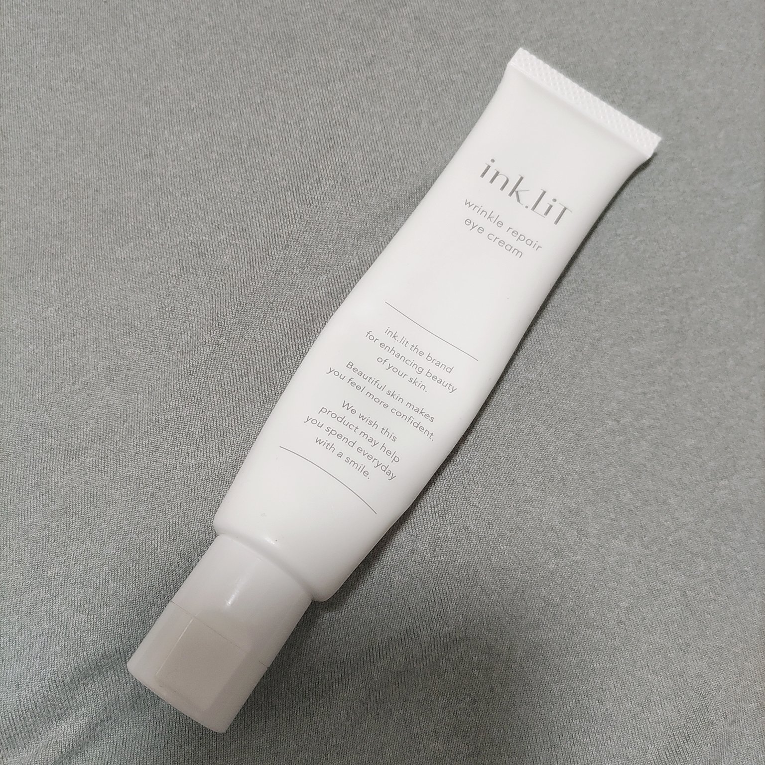 インクリット リンクルリペアアイクリーム/ink./アイケア・アイクリームを使ったクチコミ（1枚目）