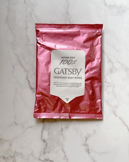 アイスデオドラント ボディペーパーN フリーズピーチ/ギャツビー/ボディシートを使ったクチコミ(2枚目)