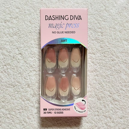 ジェルネイルチップ MAGIC PRESS/DASHINGDIVA MAGICPRESS/ネイルチップ・パーツを使ったクチコミ(2枚目)